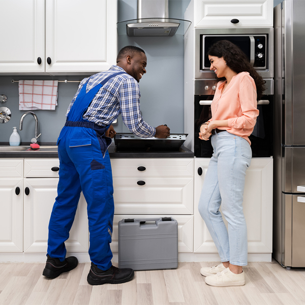 what kind of warranty do you offer on your cooktop repair services in Center Ossipee NH